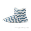 Ladies Plush Warm Thick Indoor Slipper Booties